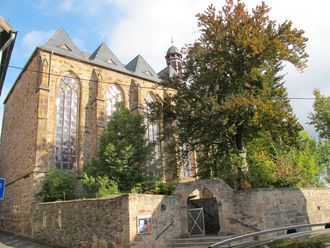  Evangelische Stadtkirche von Fritzlar am Tag der Deutschen Einheit 2012